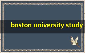 boston university study abroad